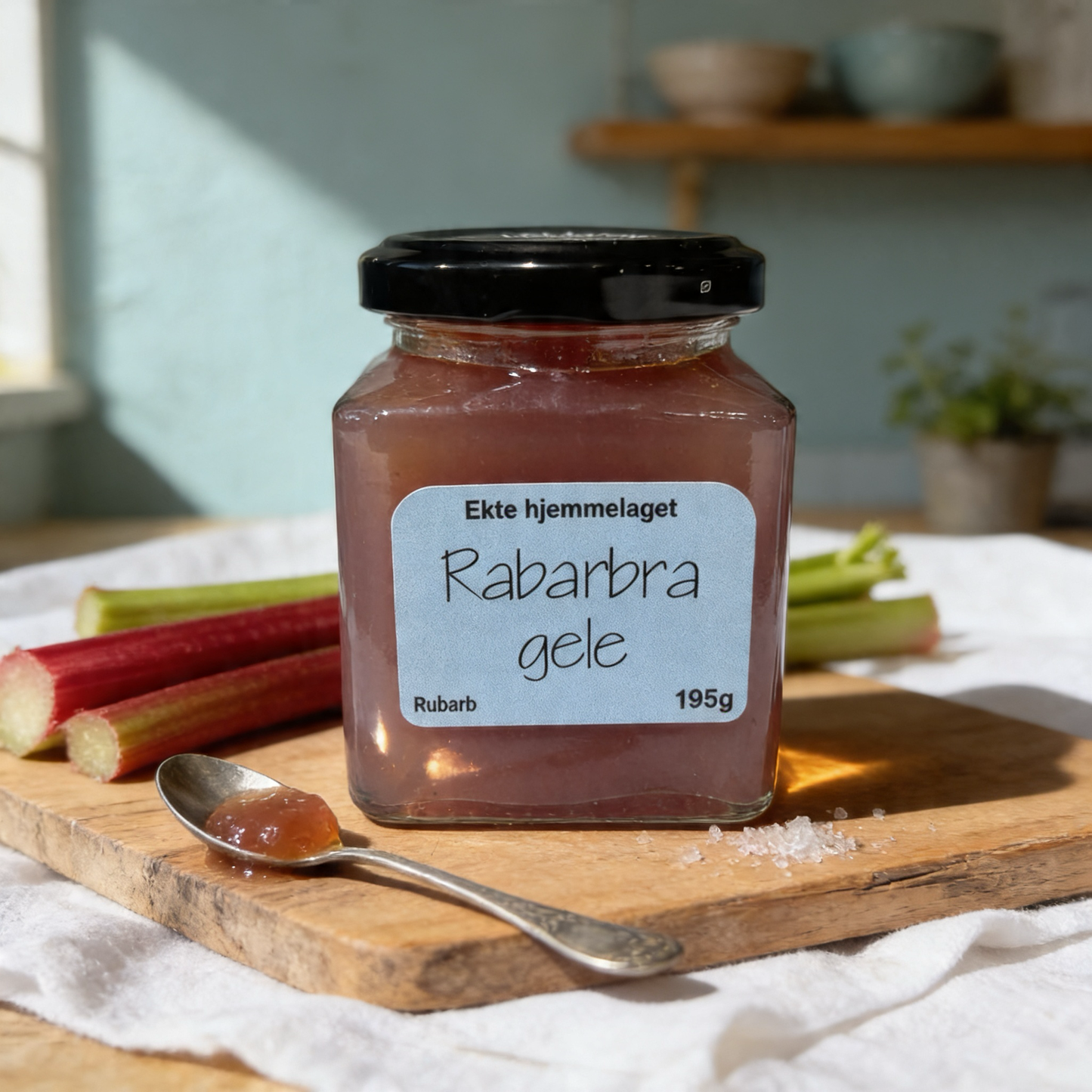 Asmargel Rabarbra gelé
