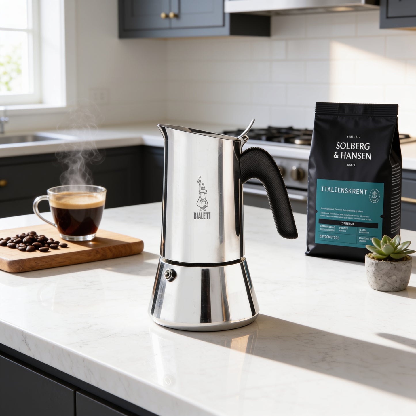 Bialetti Venus, 4 kopps induksjon