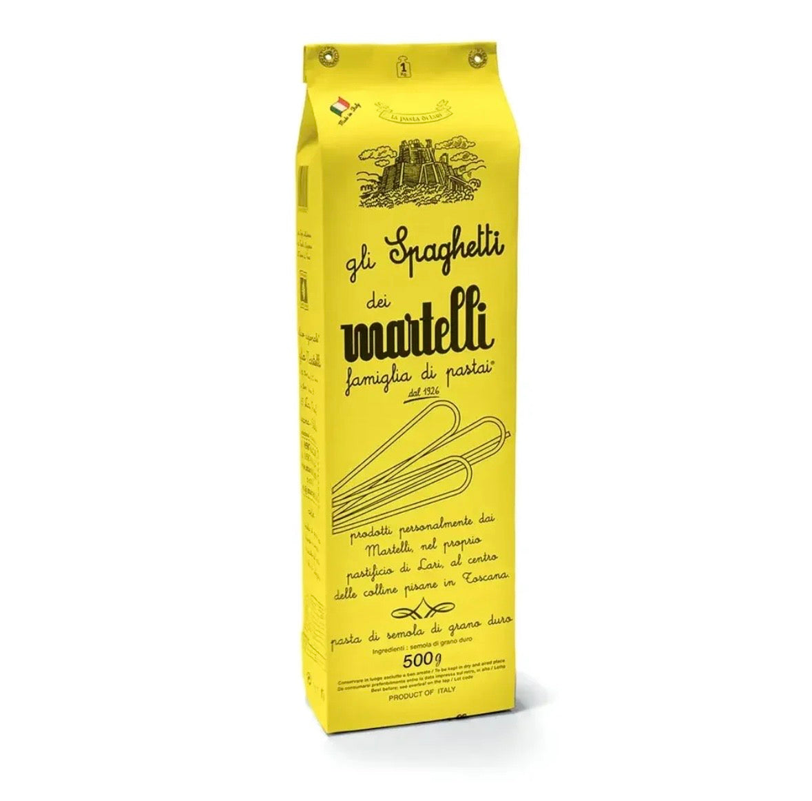 Spaghetti 500g, Martelli