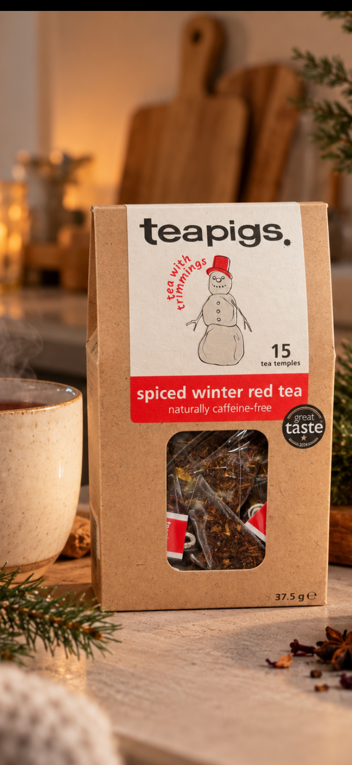 Teapigs Spiced winter red Teposer