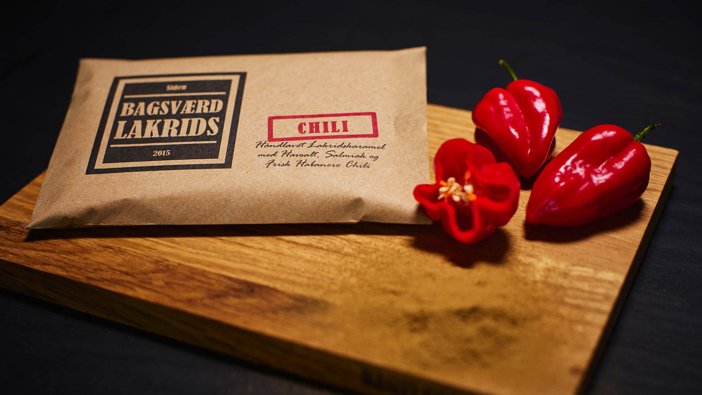 Bagsværd Lakrids Chili, 160 gr