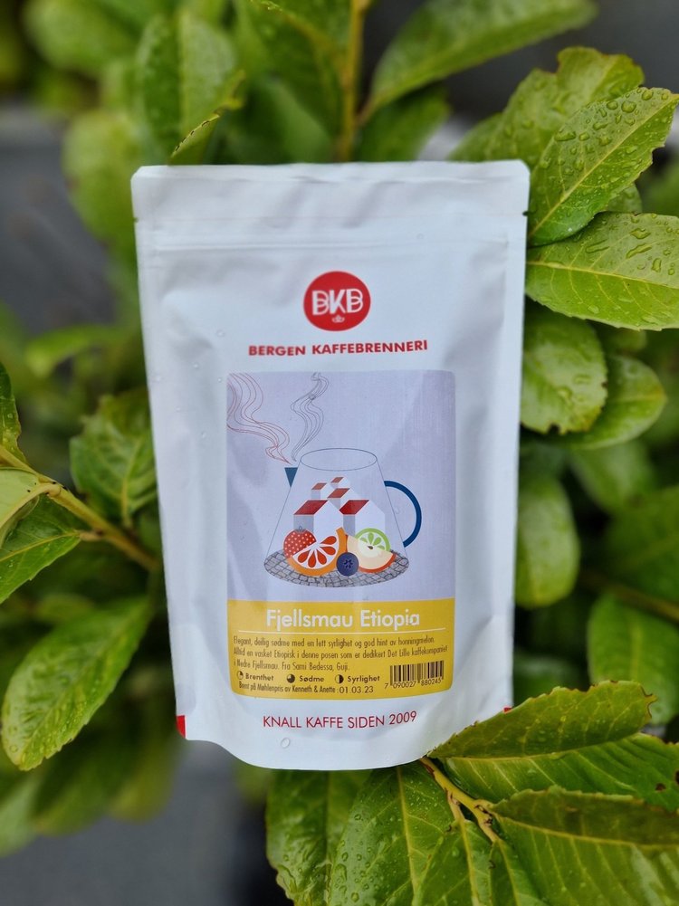 Bergen Kaffebrenneri Fjellsmau Etiopia, 250 gr