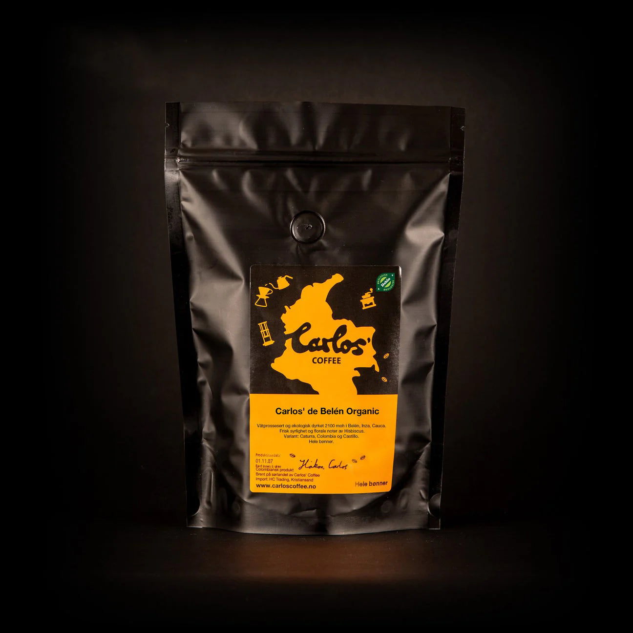 Carlos Coffee - de Belén Organic (250g)