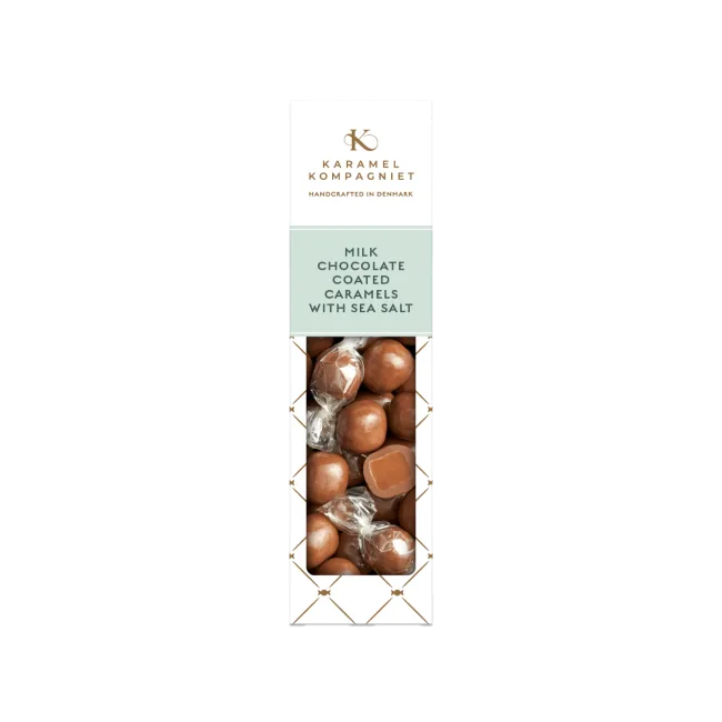 Karamellkuler i melkesjokolade