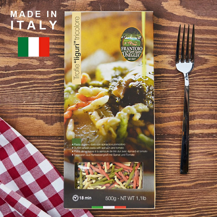 Pasta Liguri, 3 farger