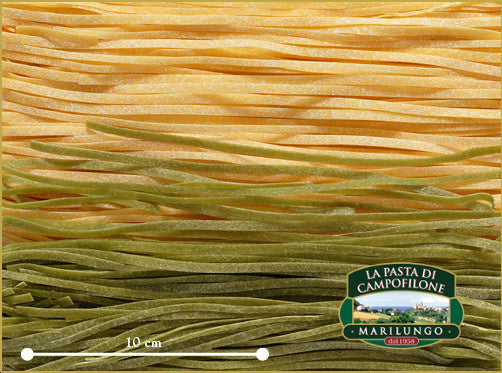 Pasta Pagli e Fieno, Spinat Marilungo