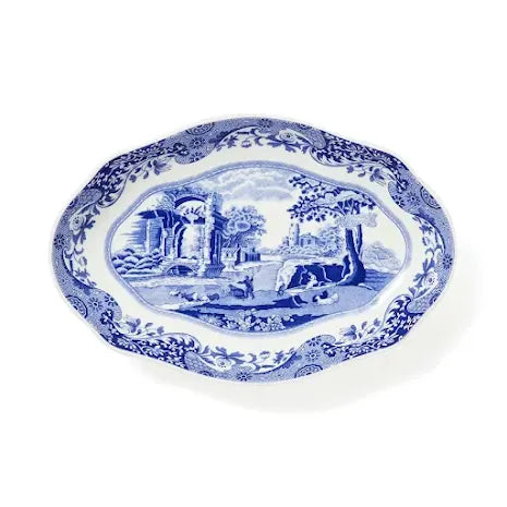 SPODE Blue Italian, fat
