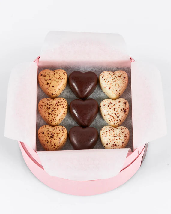 Summerbird Heartmade konfekteske, Økologisk sjokolade