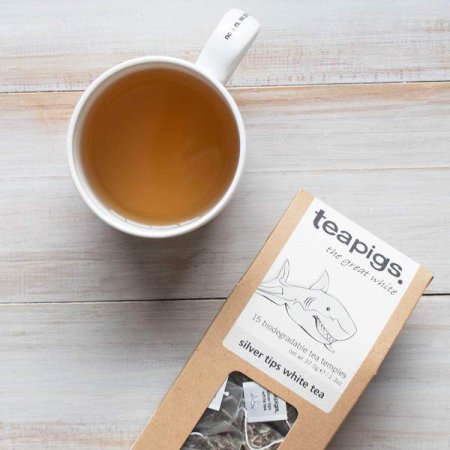 Teapigs Silver tip Hvit te, teposer