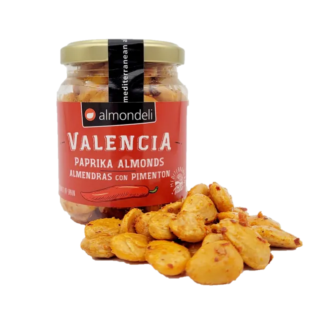 Valencia chilli mandler, saltristet uten skall