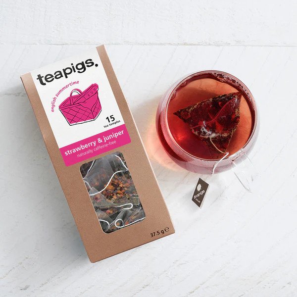 Teapigs Strawberry & Juniper Teposer