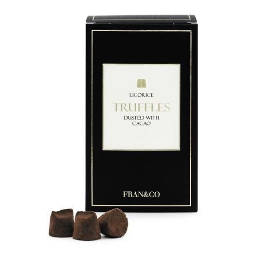 Fran&Co Black, Sjokoladetrøfler med lakris