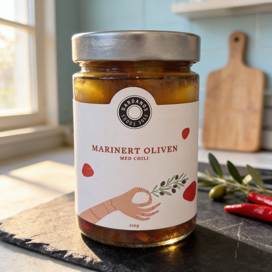 Oliven marinert i chili