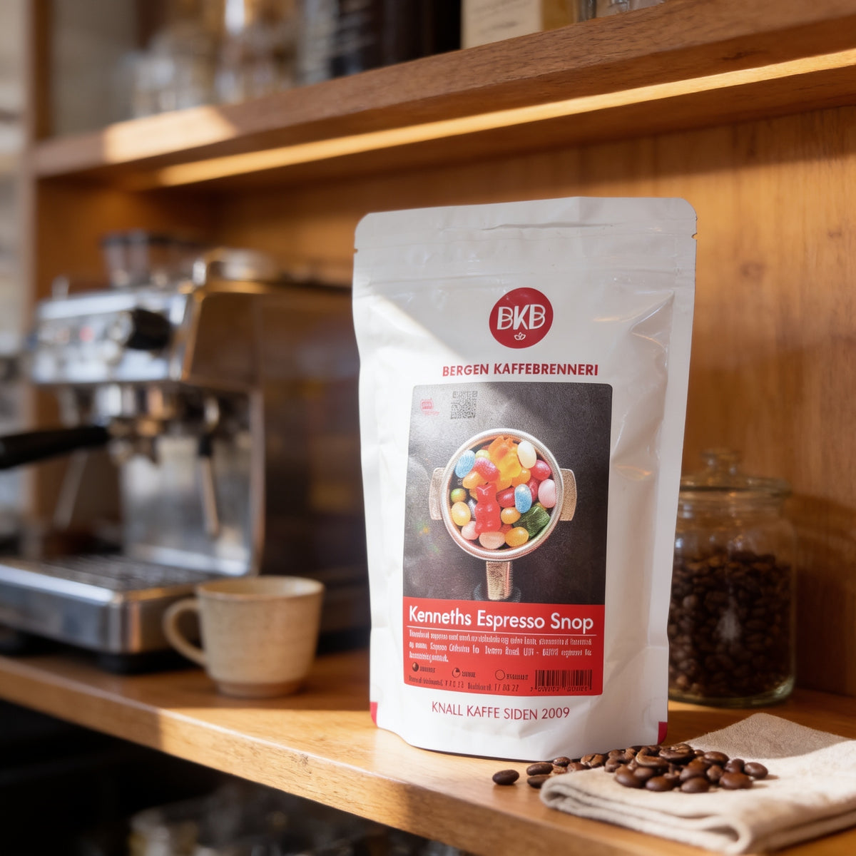 Bergen Kaffebrenneri Espresso snop