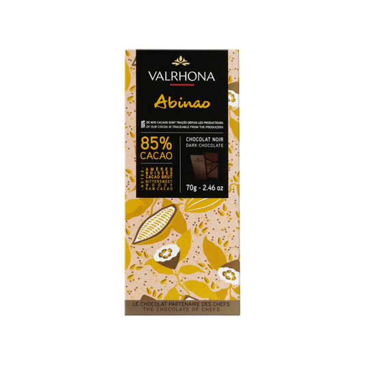 Valrhona sjokoladeplate Abinao 85%