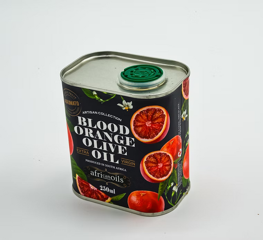 Extra Virgin olivenolje m/ blodappelsin