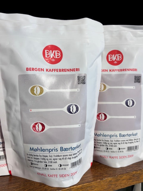Bergen Kaffebrenneri, Møhlenpris 250 gr