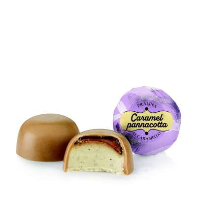 Venchi Sjokolade Caramel pannacotta, 1 stk