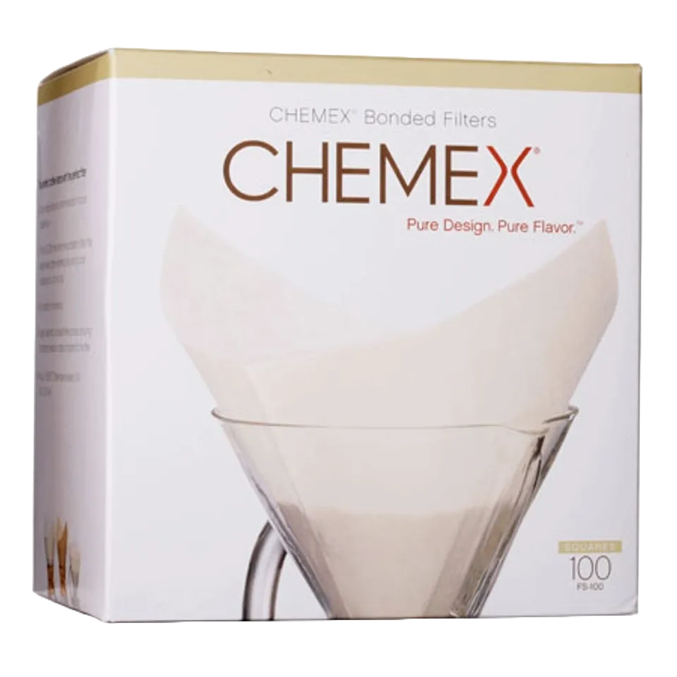 Chemex kaffefilter, 100-pk, 6/8 kopp