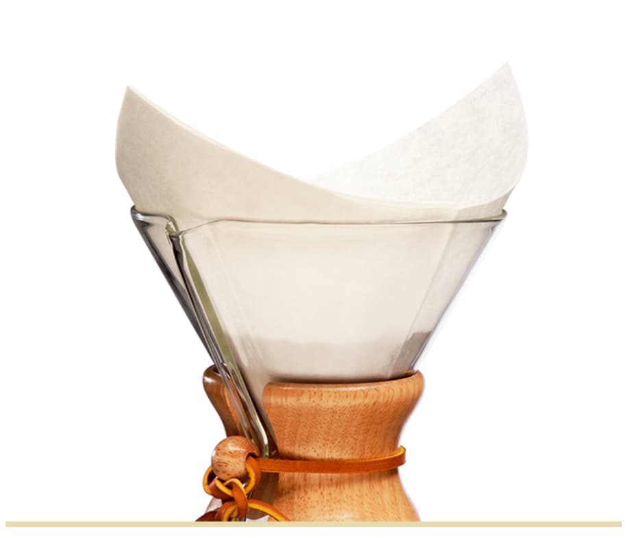 Chemex kaffefilter, 100-pk, 6/8 kopp