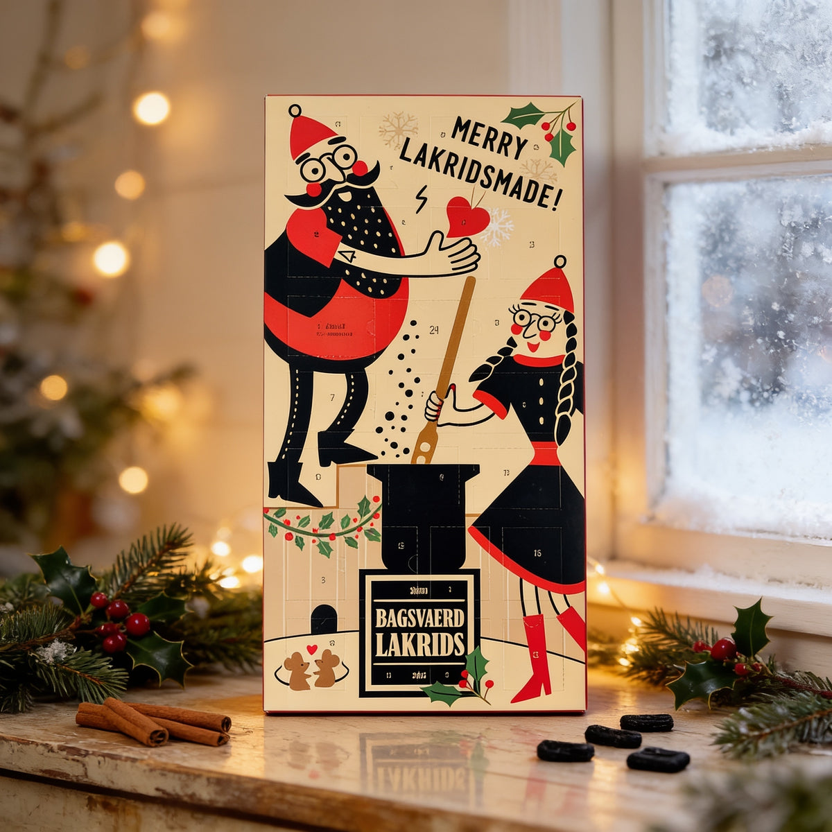 FORHÅNDSBESTILL Bagsværd Lakris Julekalender 2026