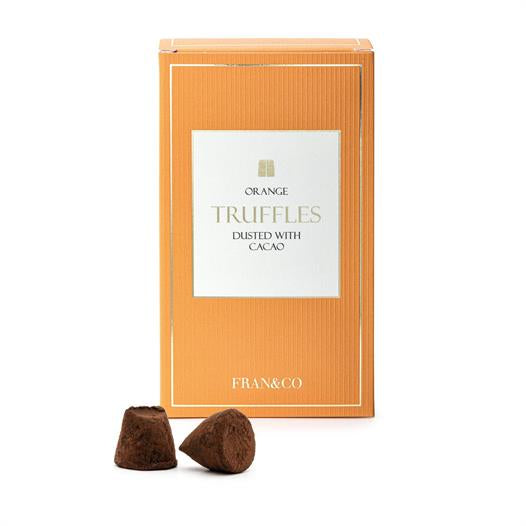 Fran&Co Sjokoladetrøfler med appelsin