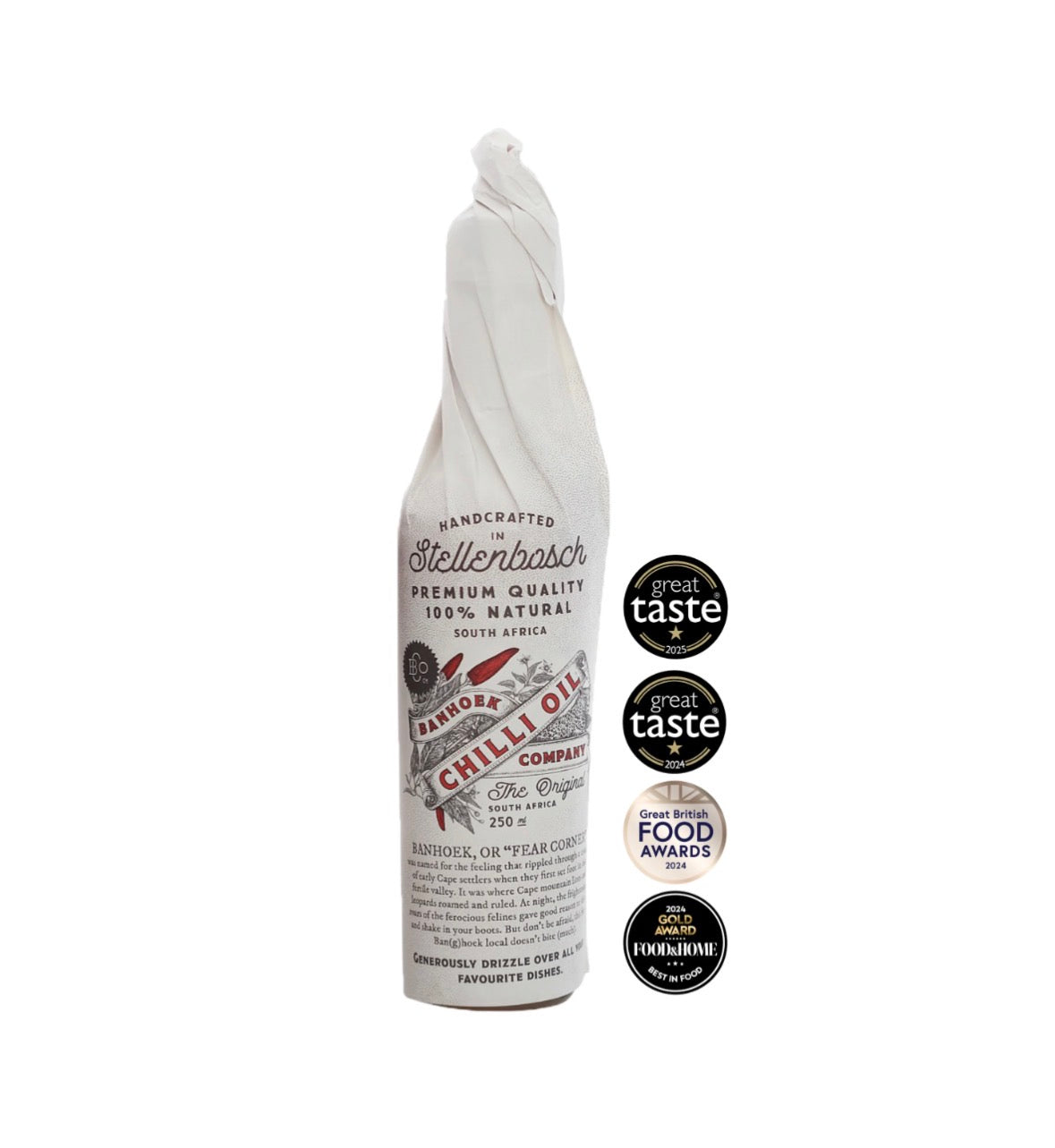 Banhoek Chiliolje– The Original 250 ml– Wrapped