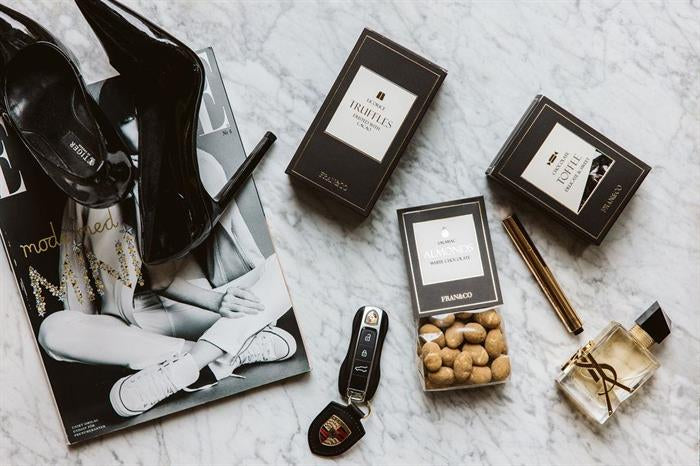 Fran&Co Black, Toffee m/ sjokoladesmak