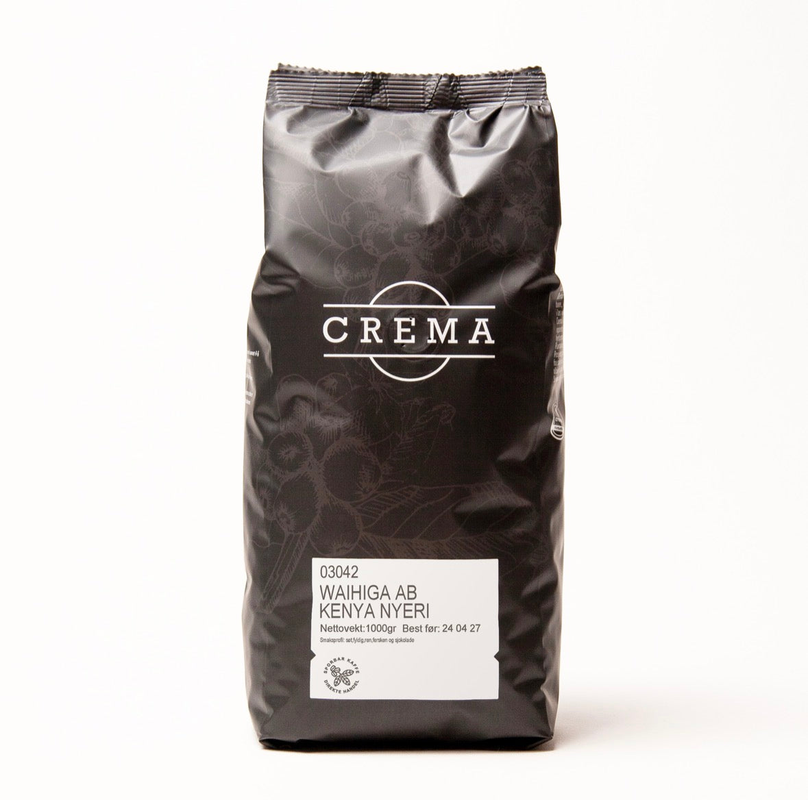 Kenya Waihiga Estate kaffe, løsvekt 250 gr