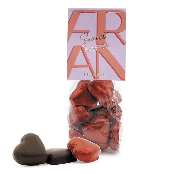 Fran&Co sjokoladehjerter Sweethearts