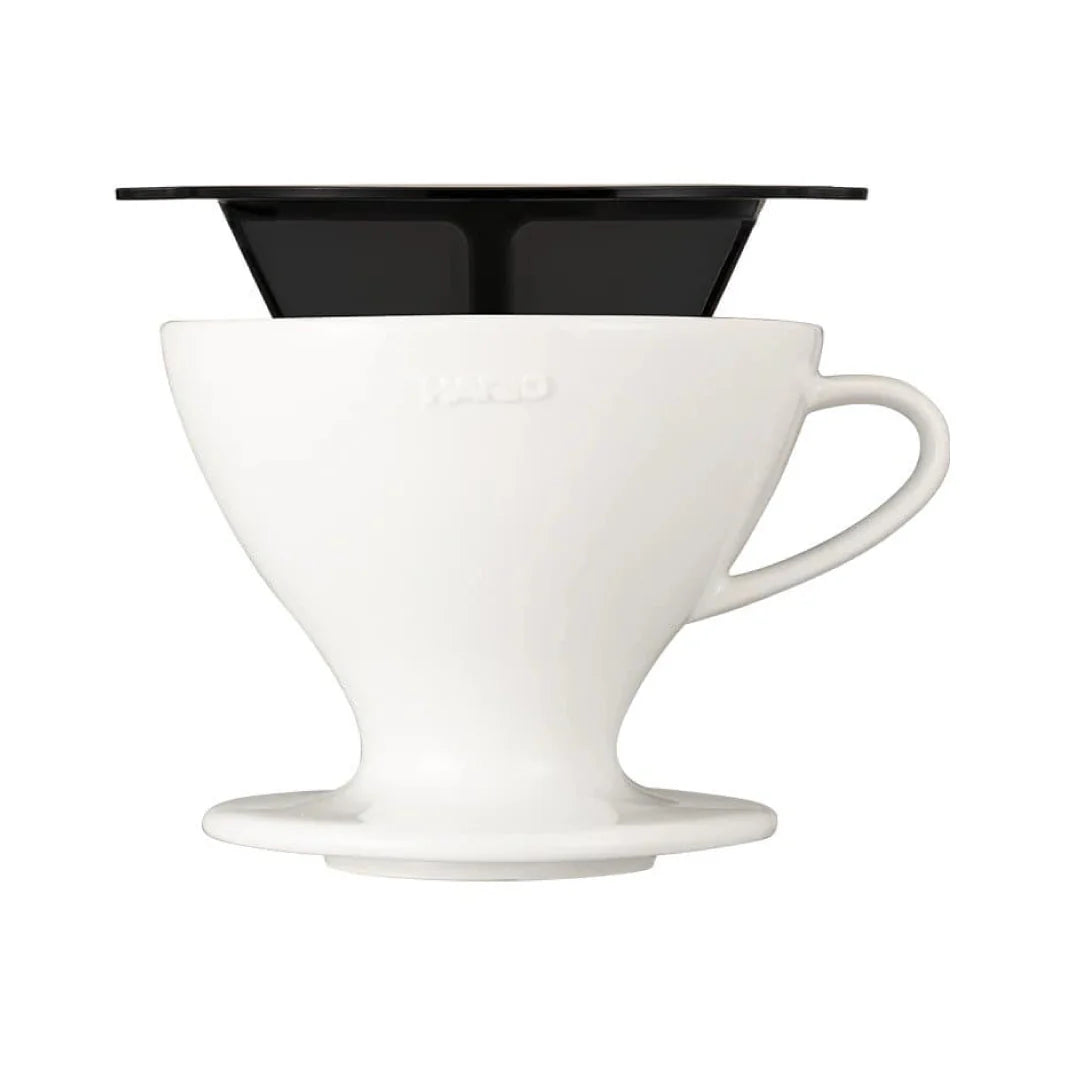 Hario Keramisk Dripper med filter, str 02
