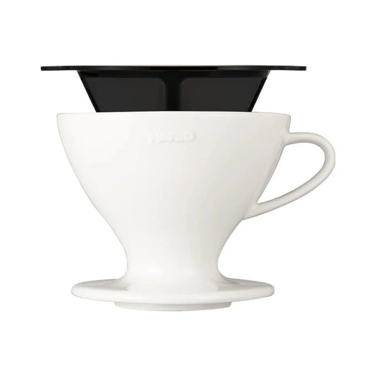 Hario Keramisk Dripper med filter, str 02