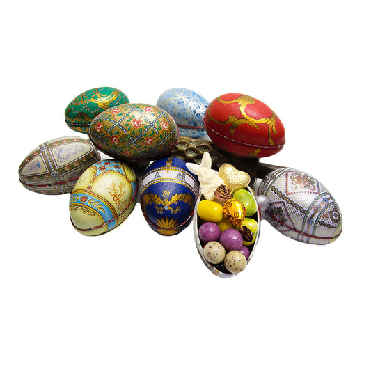 Påskeegg fylt m/godteri