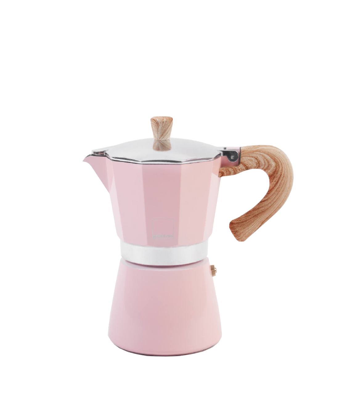 Mokkakanne 3-kopps, Rosa