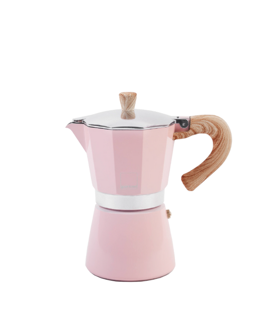 Mokkakanne 3-kopps, Rosa