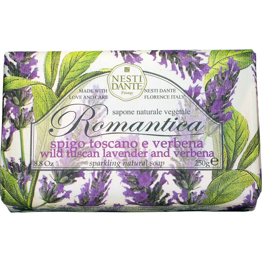 Nesti Dante Romantica Lavendel & Verbena, Såpestykke 250 gr