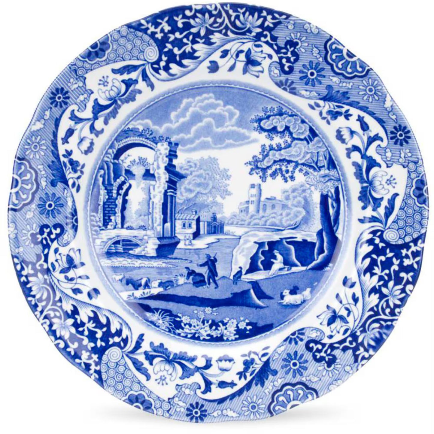 Spode Blue Italian Tallerken 23 cm