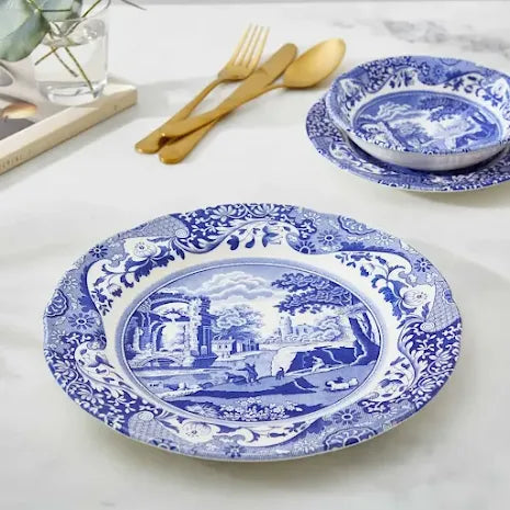 Spode Blue Italian Tallerken 23 cm