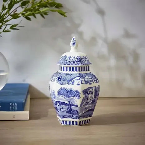 Spode Blue Italian vase, 15,5 cm