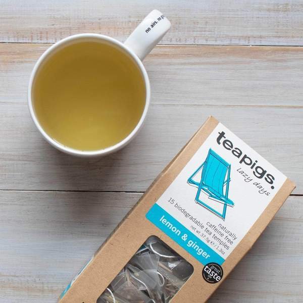 Teapigs lemon & ginger Teposer