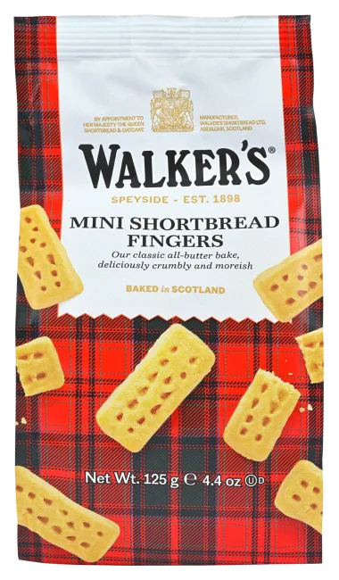 Walkers shortbread mini 125 g