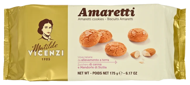 Vicenzi amaretto kjeks 175 g