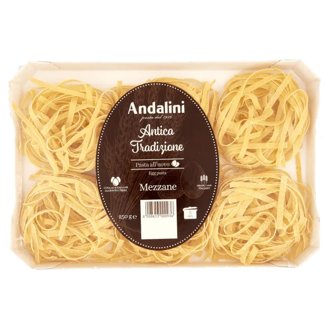 Tagliatelle Mezzane med egg, Andalini