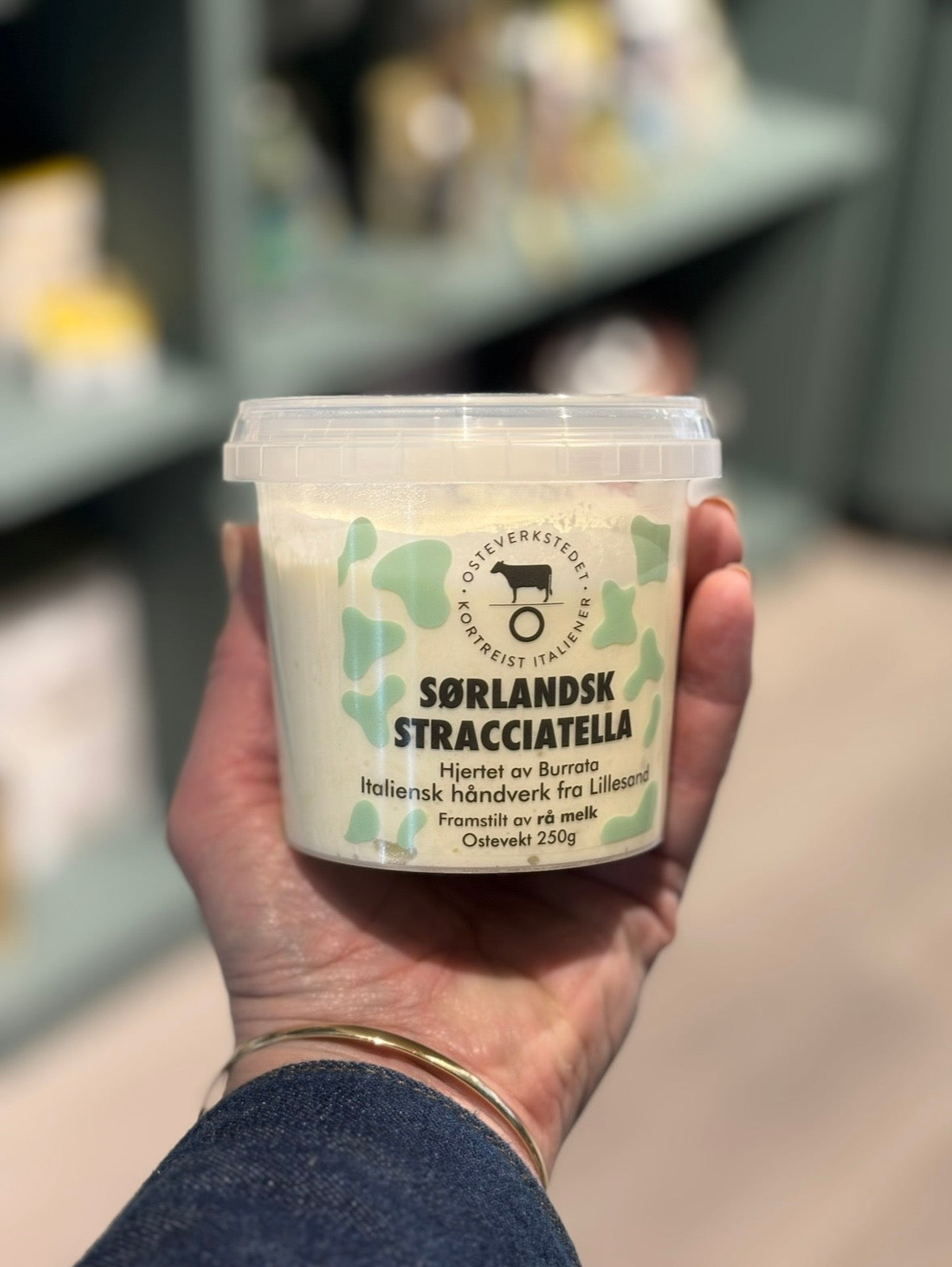 Stracciatella i beger, Sørlandets osteverksted