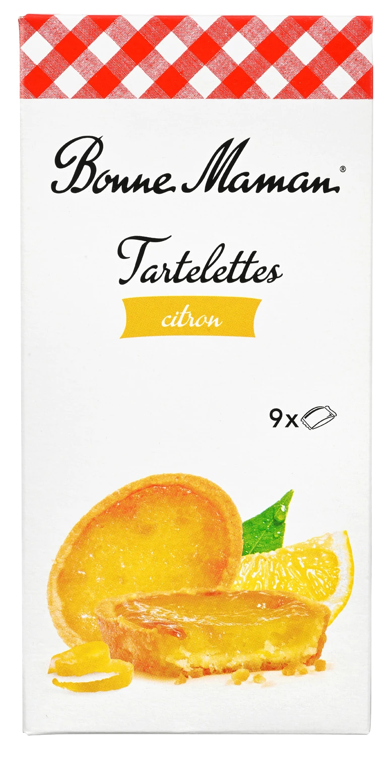 Bonne Maman tarteletter m/sitron 125 g